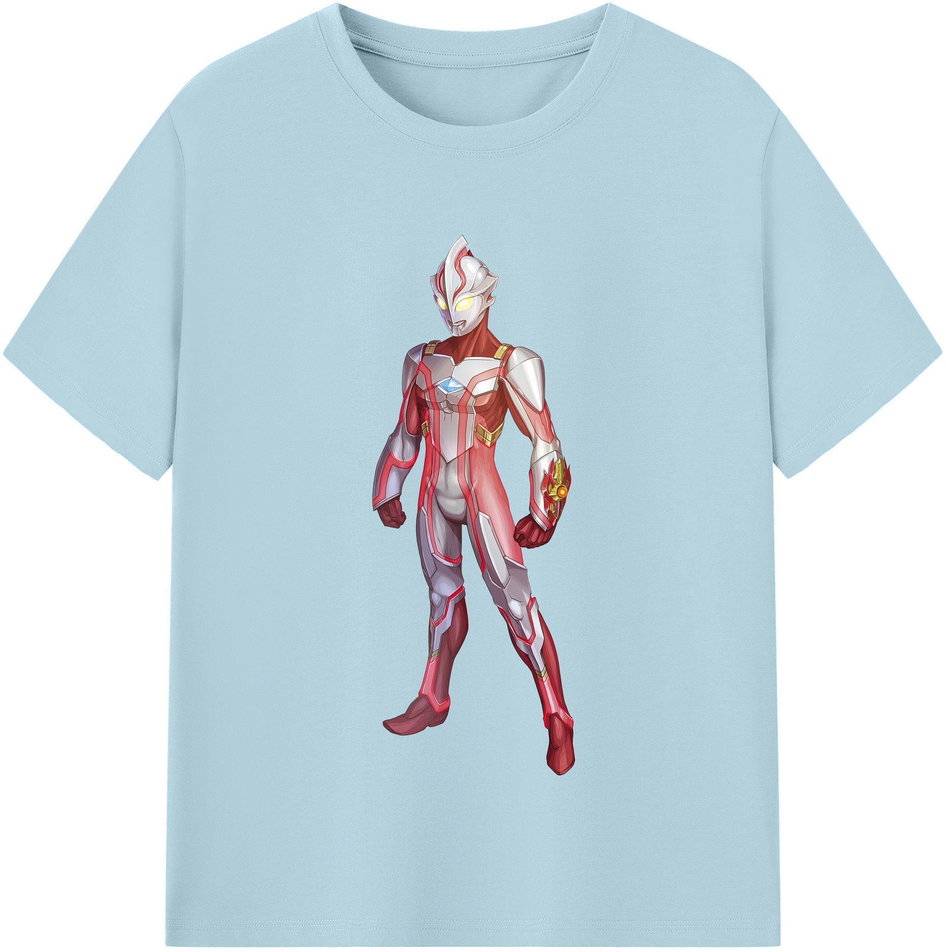 （画像用） ウルトラマン Ultraman 綿100％半袖Tシャツ（フロントプリント）